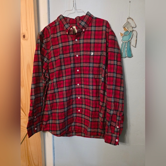 Classic Fit Mens Long Sleeve Flannel Shirt. - Picture 5 of 6